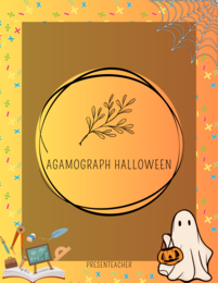 Agamograph di Halloween matematico