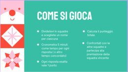 Quiz matematico prima delle vacanze di Natale