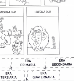 VERIFICA DI STORIA per la CLASSE + VERIFICA SEMPLIFICATA per alunni con PDP e PEI: Origine della Terra, ere geologiche, dinosauri, fossili.