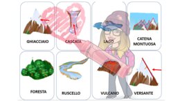 FLASHCARD LESSICO MONTAGNA