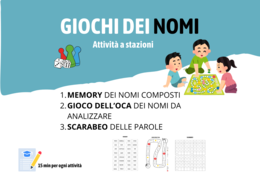 Italiano - Kit di 3 Attività sui Nomi - Classe 4° e 5°