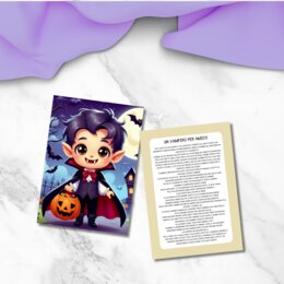 "Un vampiro per amico" - Storia di Halloween per bambini