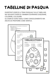 TABELLINE DI PASQUA