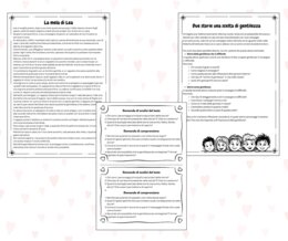 GIORNATA DELLA GENTILEZZA: La mela di Lea ❤️🍎