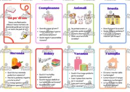 Scrittura creativa: flashcards di ispirazione per la scrittura di testi personali