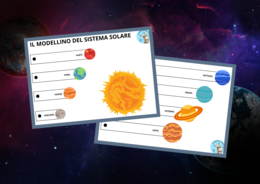Modellino del Sistema solare