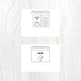 Easter Lapbook - Lapbook di Pasqua in inglese