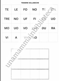 I suoni intorno a noi (attività e giochi per imparare le sillabe). Campo d'esperienza ( I Discorsi e le Parole)