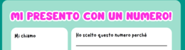 Mi Presento con un Numero
