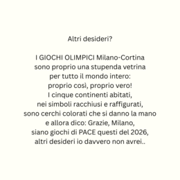 FILASTROCCA GIOCHI OLIMPICI