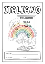 Copertine per quaderni di italiano e inglese