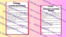 Calendario dell'avvento delle storie con attività