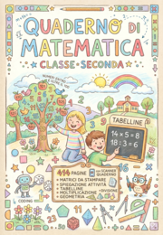QUADERNO COMPLETO di MATEMATICA - Classe seconda