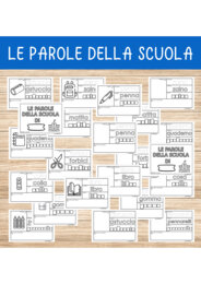 LE PAROLE DELLA SCUOLA (BACK TO SCHOOL)