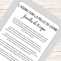 L'asino con la pelle del leone - Favola di Esopo
