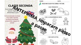Schede di inglese sul Natale dalla prima alla quinta elementare_Christmas time