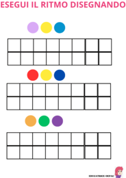 Ritmo: schede sul ritmo e la sequenza
