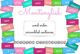 Scrambled Sentences: Present Continuous