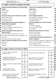 Prova in itinere di comprensione: La matita magica di Sara ✏️✨