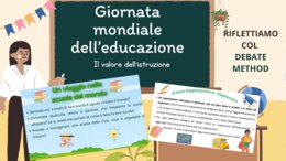 Giornata mondiale dell'educazione_ Il Debate method per riflettere sull'importanza della scuola