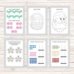 Schede didattiche di matematica di primavera - classe prima