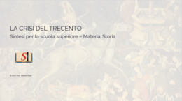 La Crisi del Trecento e la Guerra dei Cent'anni | Presentazione PPTX Pronta per la Classe
