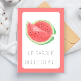Le parole dell’estate – Pregrafismo scuola dell’infanzia
