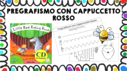 Pregrafismo con Cappuccetto Rosso