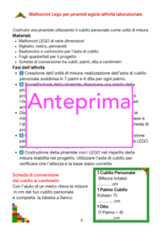 Come misuravano gli Egizi? un percorso interattivo per scoprire e per fare; classi 3-5