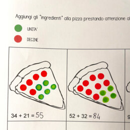 Addizioni e sottrazioni entro il 100 con i dots