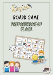PREPOSITIONS OF PLACE - BOARD GAME | PREPOSIZIONI DI LUOGO - GIOCO DA TAVOLO