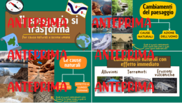 Le trasformazioni del paesaggio per cause naturali e per l'azione dell'uomo: presentazione slide Geografia