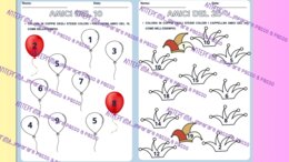 Compiti in maschera: attività di Carnevale per prima e seconda
