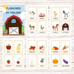 Schede didattiche sulla fattoria scuola dell'infanzia