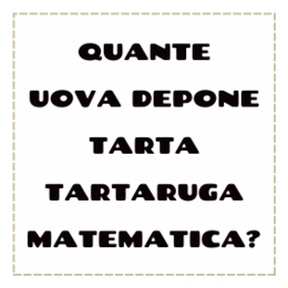 TARTA TARTARUGA MATEMATICA