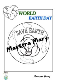 Giornata della Terra – Mini‑set da colorare “SAVE EARTH”