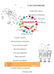 È ora di ricominciare