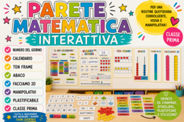 Parete Matematica Interattiva – Classe Prima