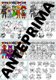PUZZLE VIVA IL CARNEVALE DALLA CLASSE TERZA SCUOLA PRIMARIA