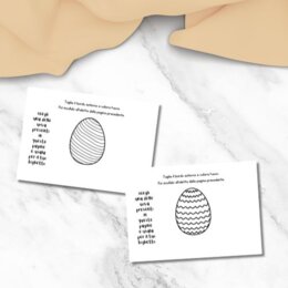 Biglietto di Pasqua pop up