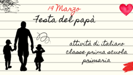 UNITÀ LABORATORIALE: “IL MIO PAPÀ È SPECIALE” Italiano classe prima scuola primaria
