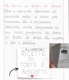 Quaderno di matematica classe terza gennaio con progettazione