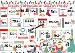 Calendario dell'avvento matematico