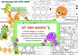 Il Kit Dino-Magico 🦖 ITALIANO E MATEMATICA TERZA