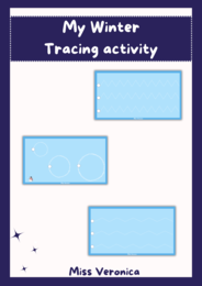 My Winter- Tracing Activity