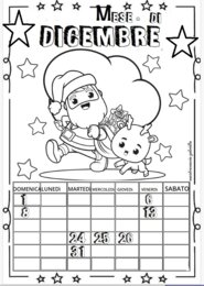 Calendarietto di Dicembre