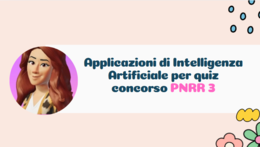 Applicazioni di Intelligenza Artificiale per concorso PNRR3...e non solo!
