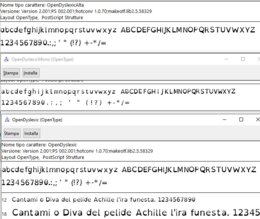 Font ad Alta Leggibilità Open Dislexic
