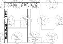 Lapbook: BABILONESI