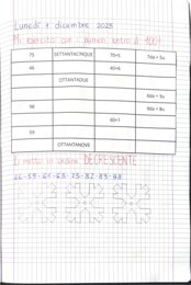 QUADERNO MATE - SECONDA - Dicembre